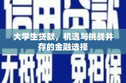 鱼台大学生贷款，机遇与挑战并存的金融选择