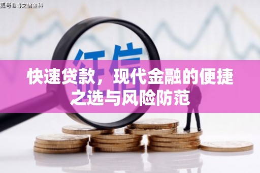 乌拉特中旗快速贷款，现代金融的便捷之选与风险防范
