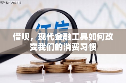 泗县借呗，现代金融工具如何改变我们的消费习惯