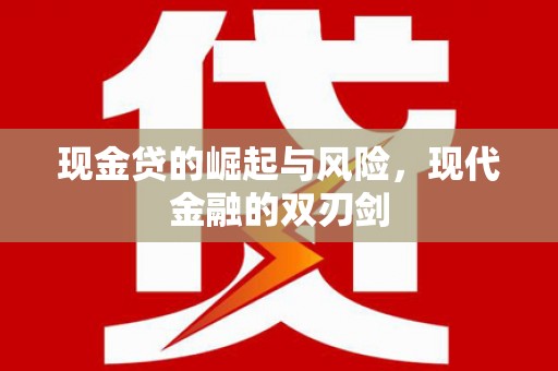 颍泉现金贷的崛起与风险，现代金融的双刃剑