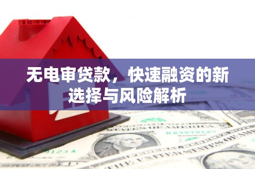 陆川无电审贷款，快速融资的新选择与风险解析