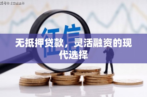 褒忠无抵押贷款，灵活融资的现代选择