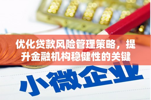大溪优化贷款风险管理策略，提升金融机构稳健性的关键