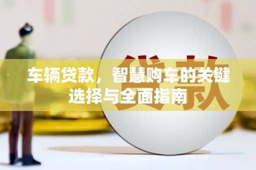 大宁车辆贷款，智慧购车的关键选择与全面指南
