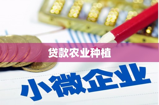宁洱贷款农业种植