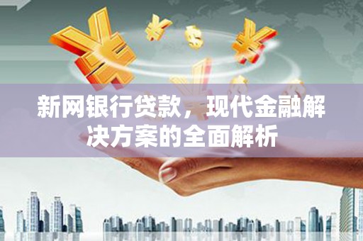 称多新网银行贷款，现代金融解决方案的全面解析