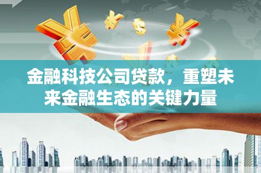 潼关金融科技公司贷款，重塑未来金融生态的关键力量