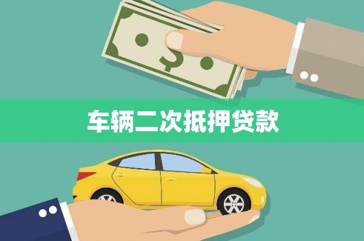 施甸车辆二次抵押贷款