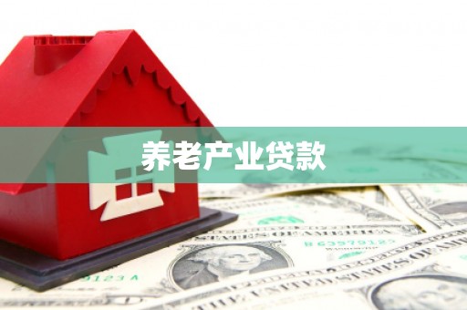 珠海养老产业贷款