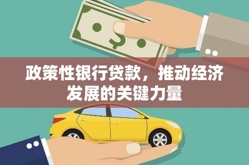连山政策性银行贷款，推动经济发展的关键力量