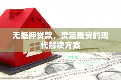芳苑无抵押贷款，灵活融资的现代解决方案