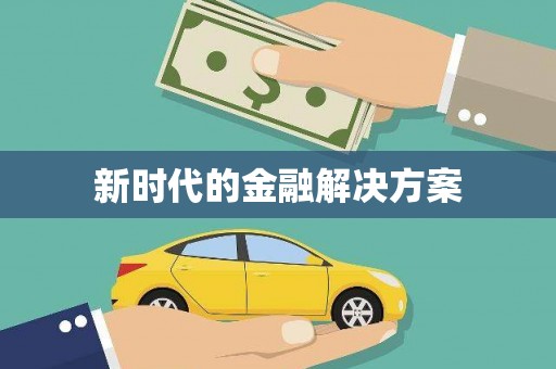 白碱滩新时代的金融解决方案