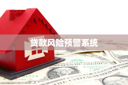 保靖贷款风险预警系统